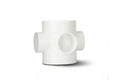 110mm Polypipe Short Boss Pipe 3 Way White