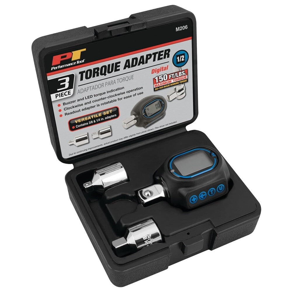 Performance Tool Digital Torque Adapter by Performance Tool