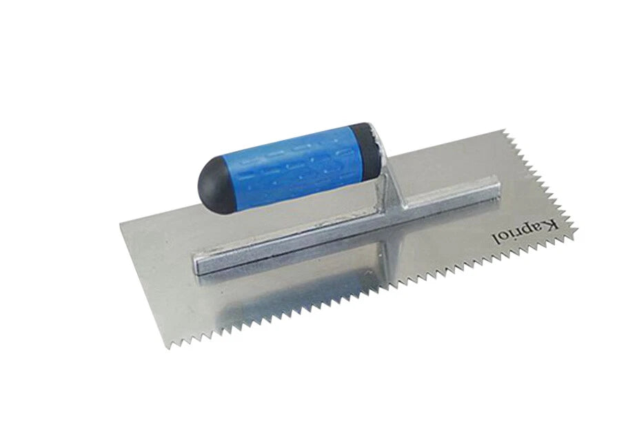 Plastering Trowel with Teeth 280x125mm +100mm Putty Knife Scarper High Quality