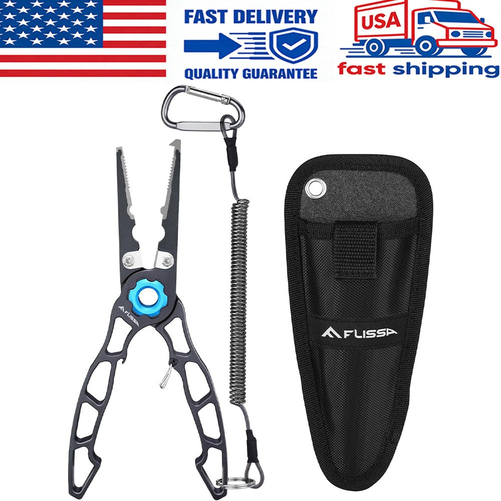 FLISSA 7.5 Inch Fishing Pliers by FLISSA