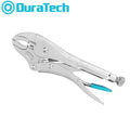 DURATECH 10-Inch Curved Jaw Locking Plier Cr-V Wire Cutter