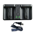 New Dual Battery Charger For Nikon En-el18 En-el4a D4s D5 For Canon