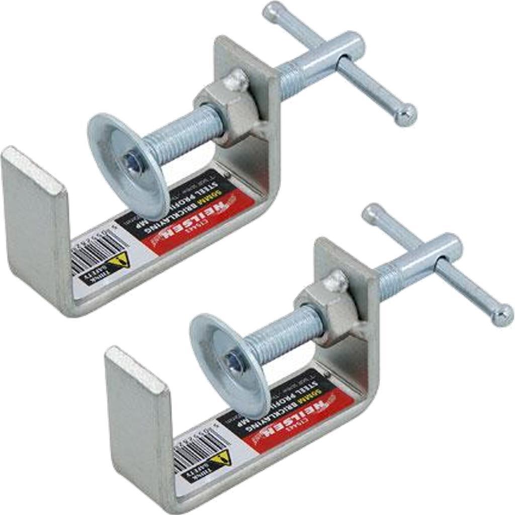 Neilsen 2pc Bricklaying Profile Clamp Set by Neilsen