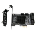 Expansion Card Controller Adapter Pci-express To 8-ports Sata 3.0 6g