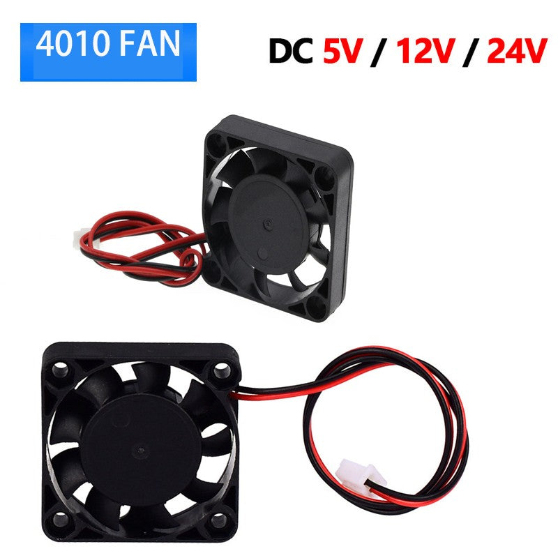 40x40x10mm Computer Case Extruder Cooling Fan DC 5V 12V