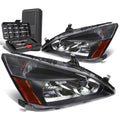 For 2003-2007 Honda Accord Pair Black/amer Signal | Built Supply Co