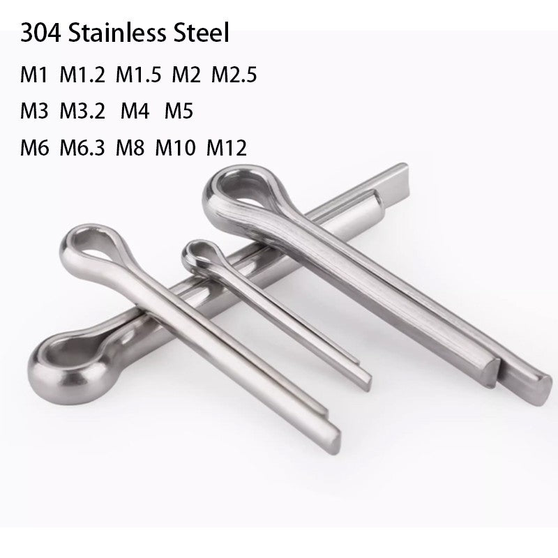 Split Pin GB91 304 Stainless Steel M1-M10
