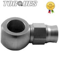 AN -3 ( 3AN AN3 ) Short Straight Stainless Steel Banjo For 7/16" Bolts