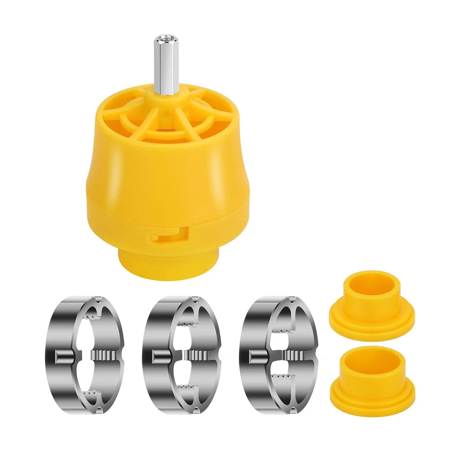 Durable Pvc Thread Maker Tool Pipe Threader Plumbing Tool With 3 Dies