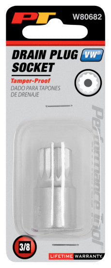 Performance Tool Tamper Proof Drain Plug Socket by Performance Tool
