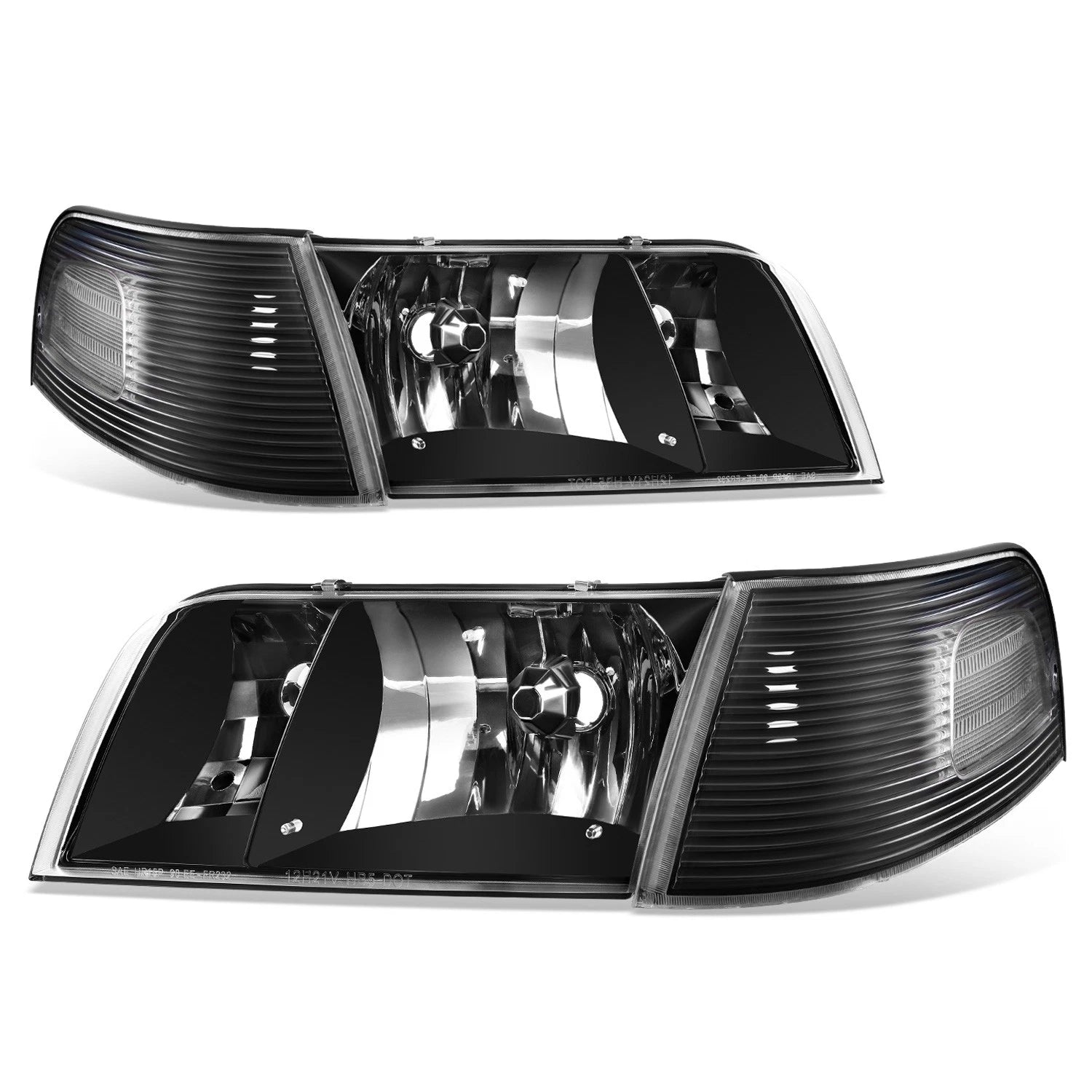 Fit 98-11 Ford Crown Victoria Headlight Clear | Built Supply Co