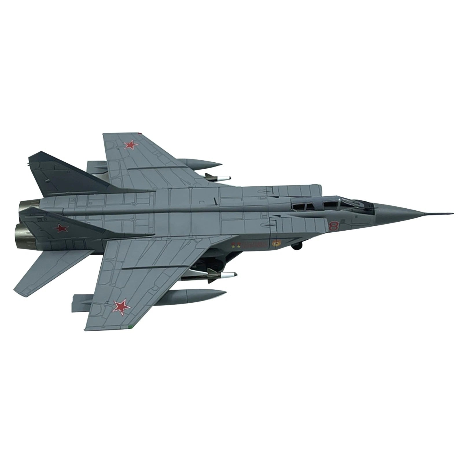 1/72 Mig-31 Interceptor Aircraft Supersonic Fighter | Built Supply Co