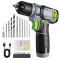WORKPRO 8V Cordless Drill Driver Set 2.0Ah Electric Drill Kit 3/8"