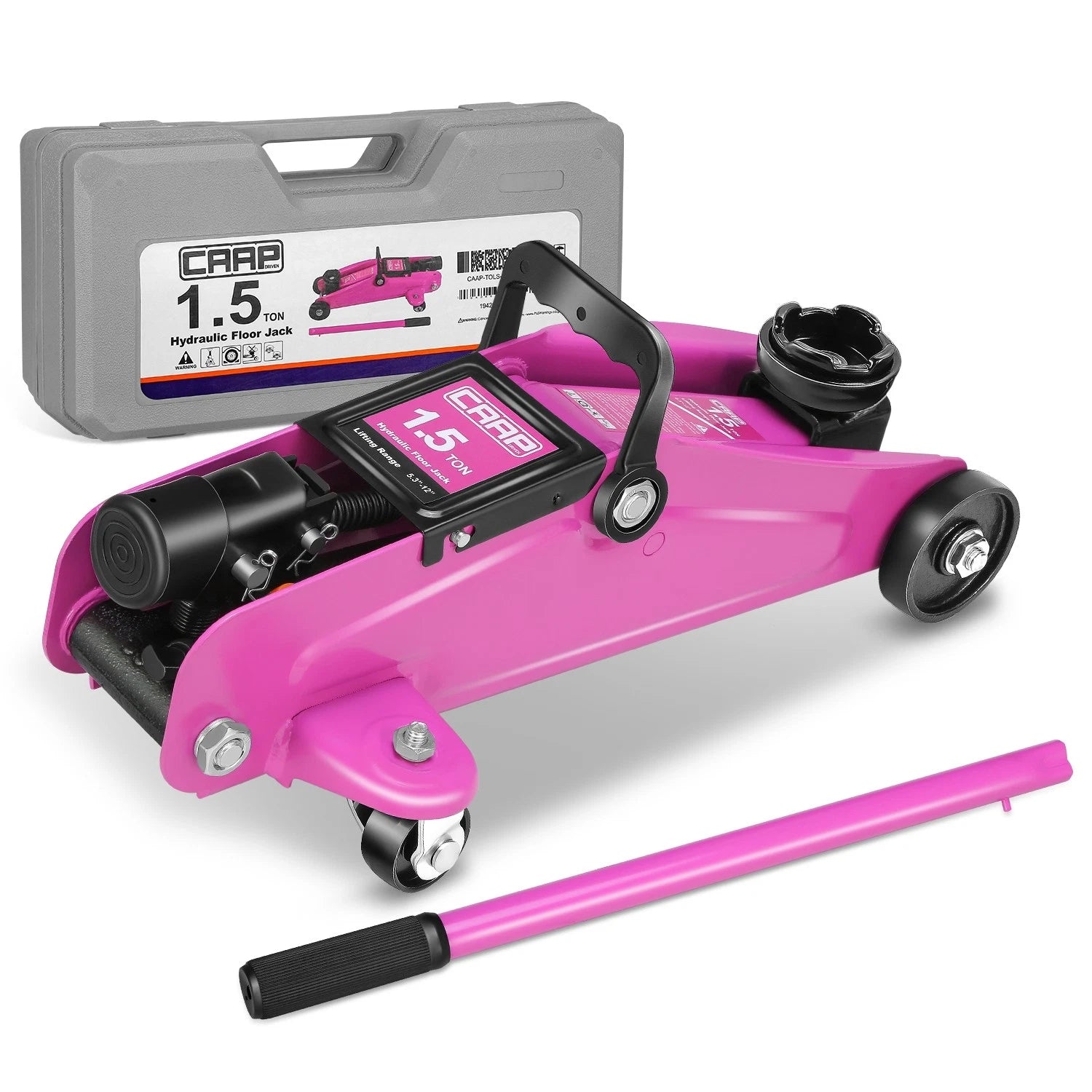 5.3-12in 3000lbs Capacity Hydraulic Lift Purple | Built Supply Co