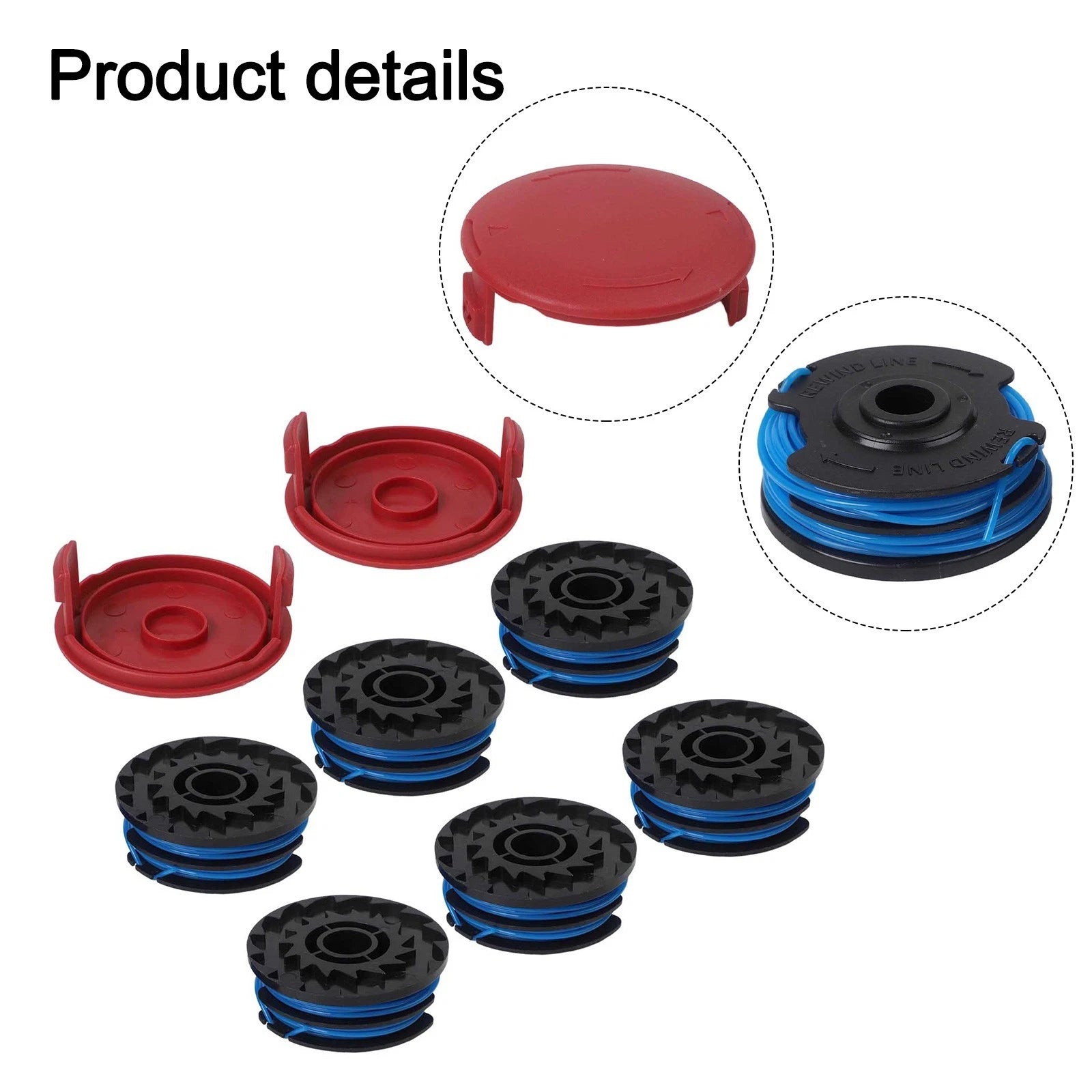 88512 Spool Line 27ft Cutting Length Trimming Yard Abs And Polyamide
