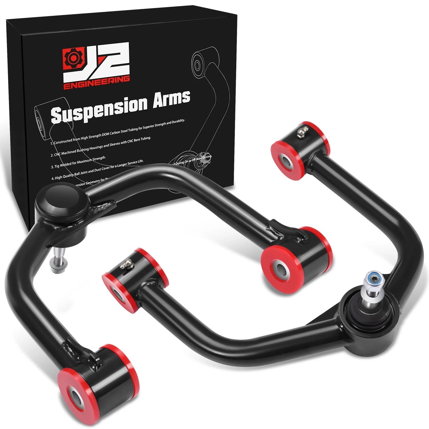 J2 For 04-24 Qx56 Qx80 Armada Titan 2-4" Lift Black | Built Supply Co