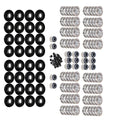 16set Dual Valve Spring Steel Retainers For Ls | Built Supply Co