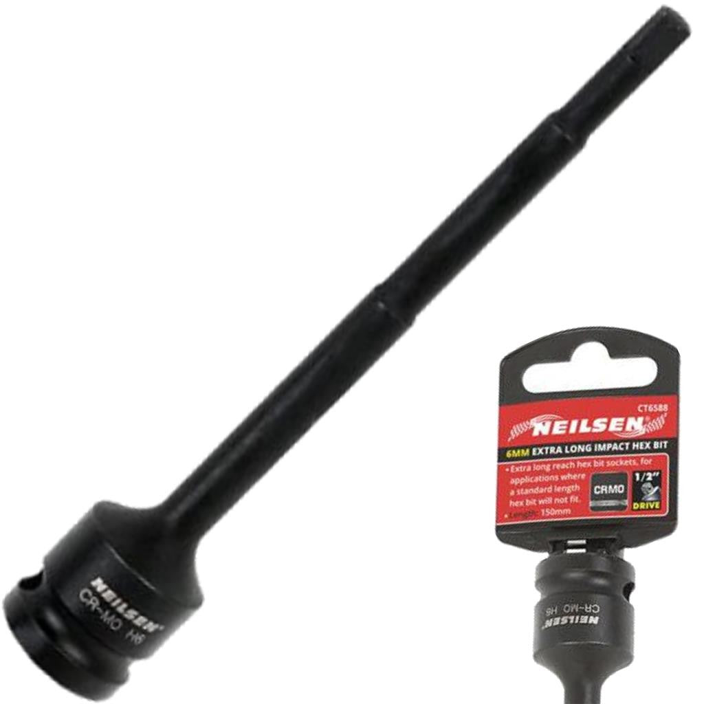 Neilsen 6mm Hex Allen Socket Insert Bit