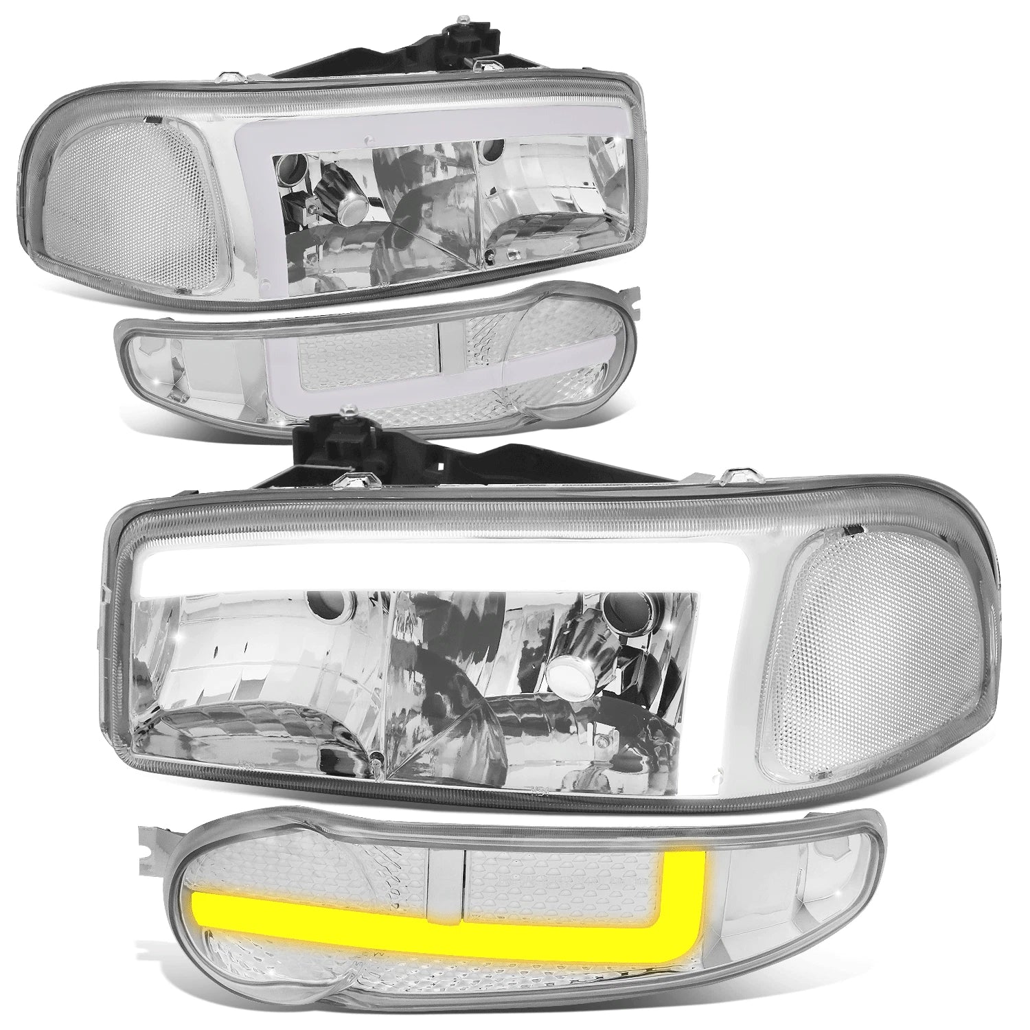 Fit 01-07 Sierra Yukon Denali Switchback Led Drl | Built Supply Co