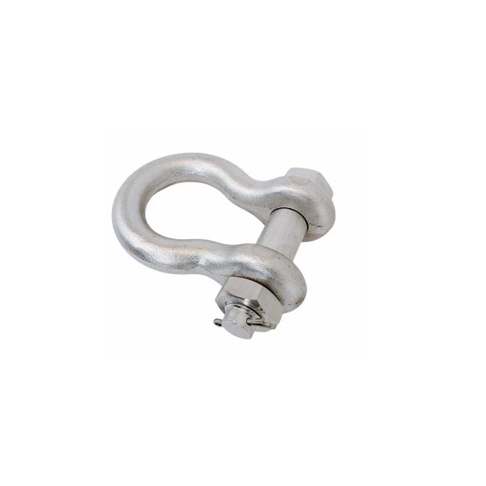 7/8" Bolt Pin Anchor Shackle 8,000 Lbs Wll Stainless Steel T316 Mil