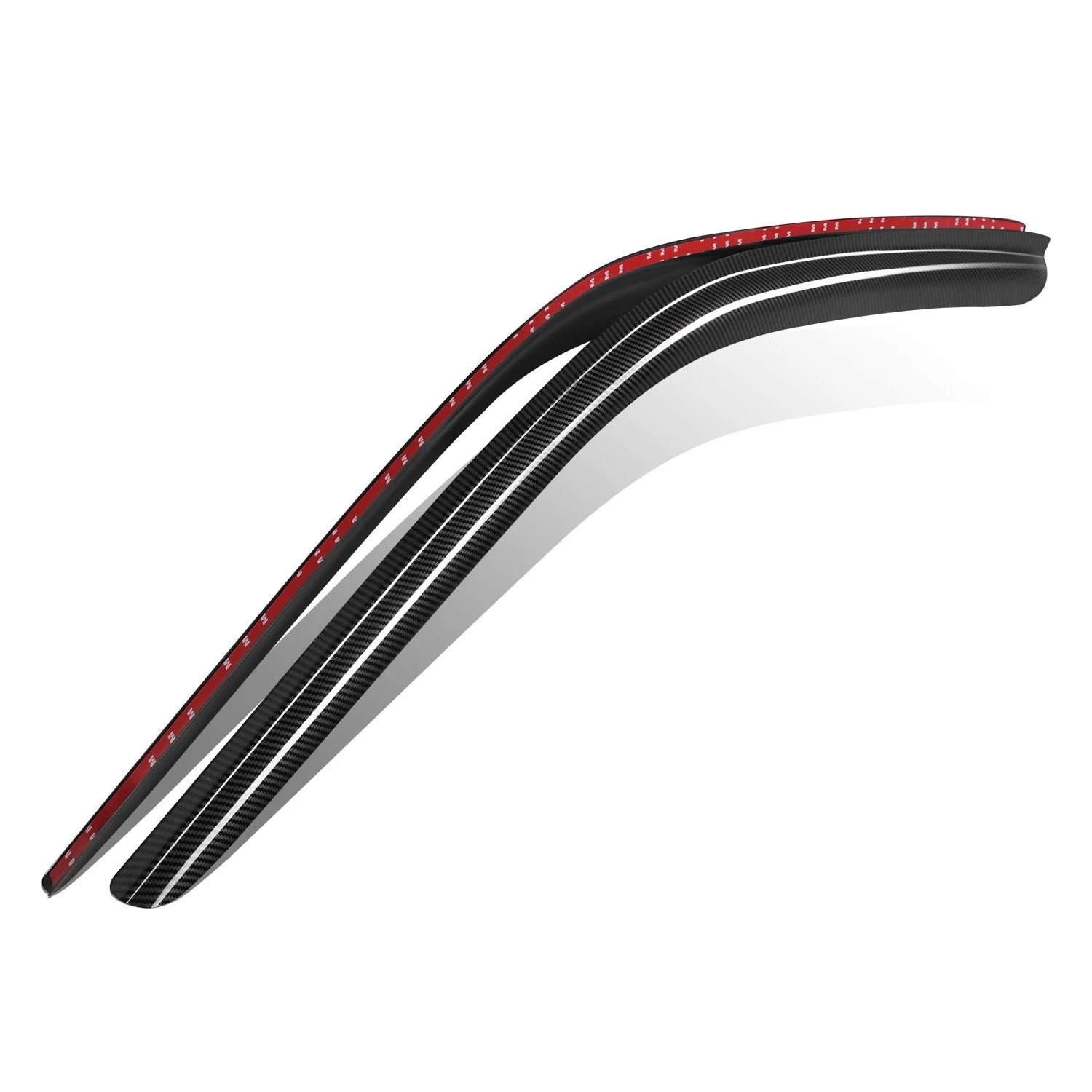 Fit 08-18 Dodge Challenger Glossy 3m Adhesive 2 Window Visor Rain Sun