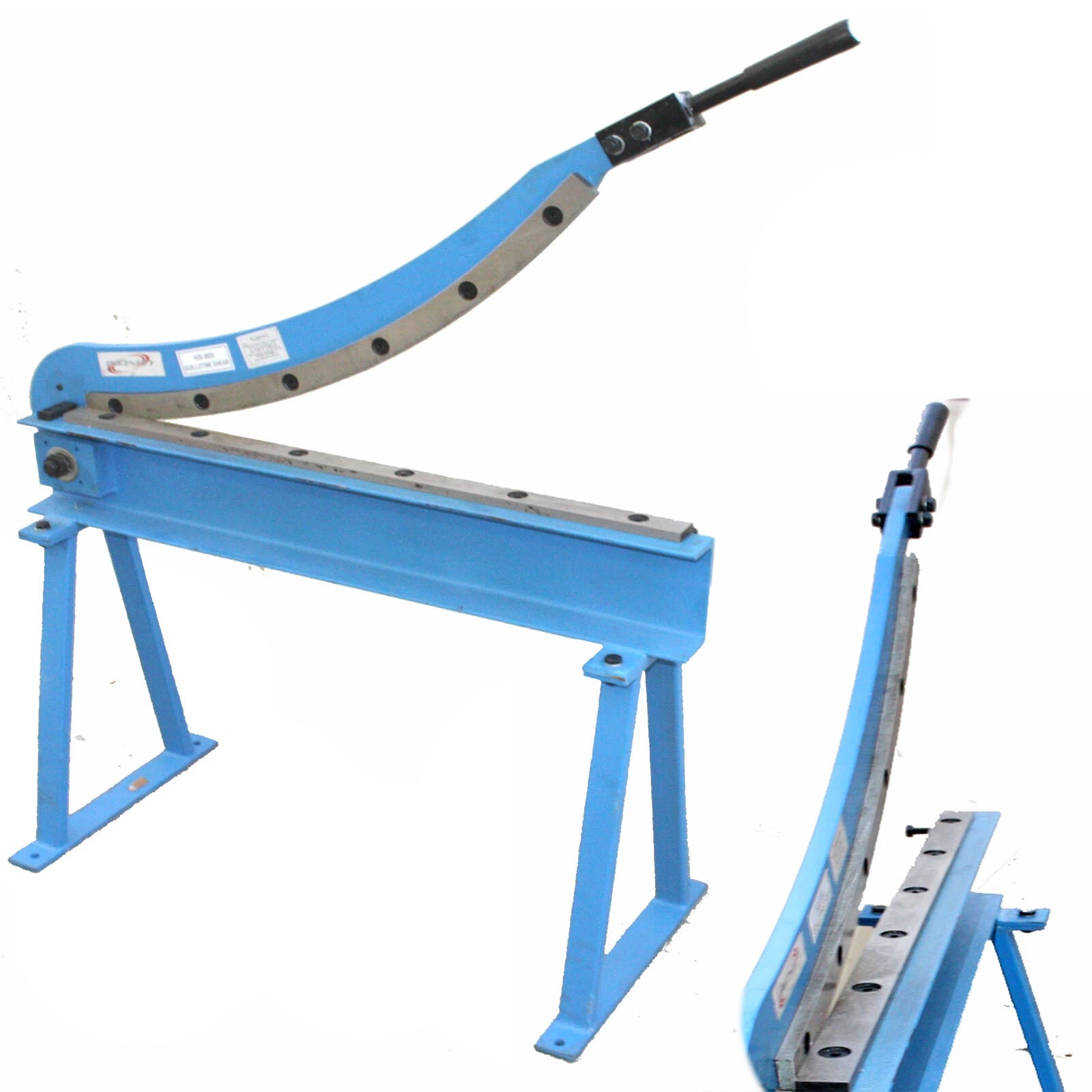 Manual Guillotine Shear 32" X 16 Gauge Sheet Metal Plate Cutting