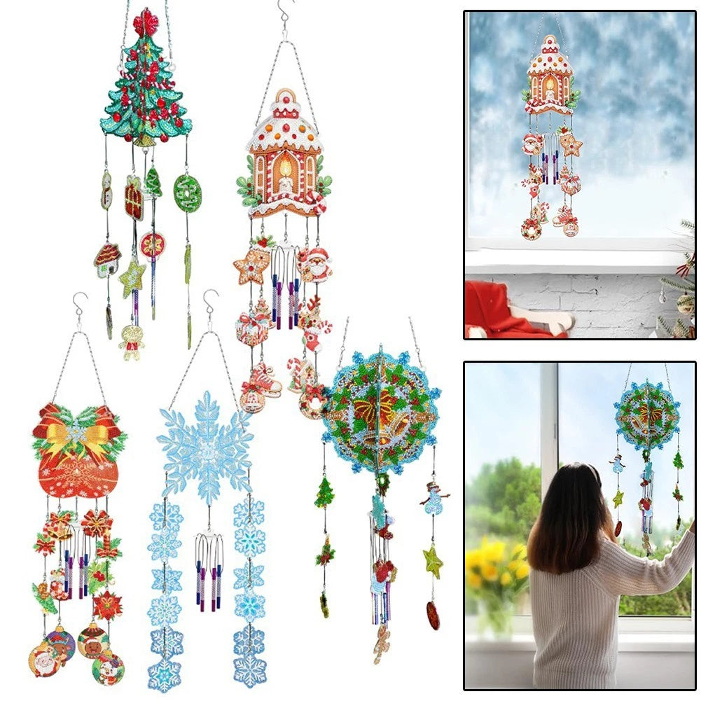 Create Beautiful Reflections With Diamond Art Wind Chime Fun Diy Craft