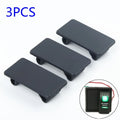 Car Rocker Switch Holder Standard Panel Blanking Plate Black Useful