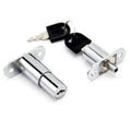 Single Open Door Latch Sliding Stainless Steel Wardrobe Anti-theft