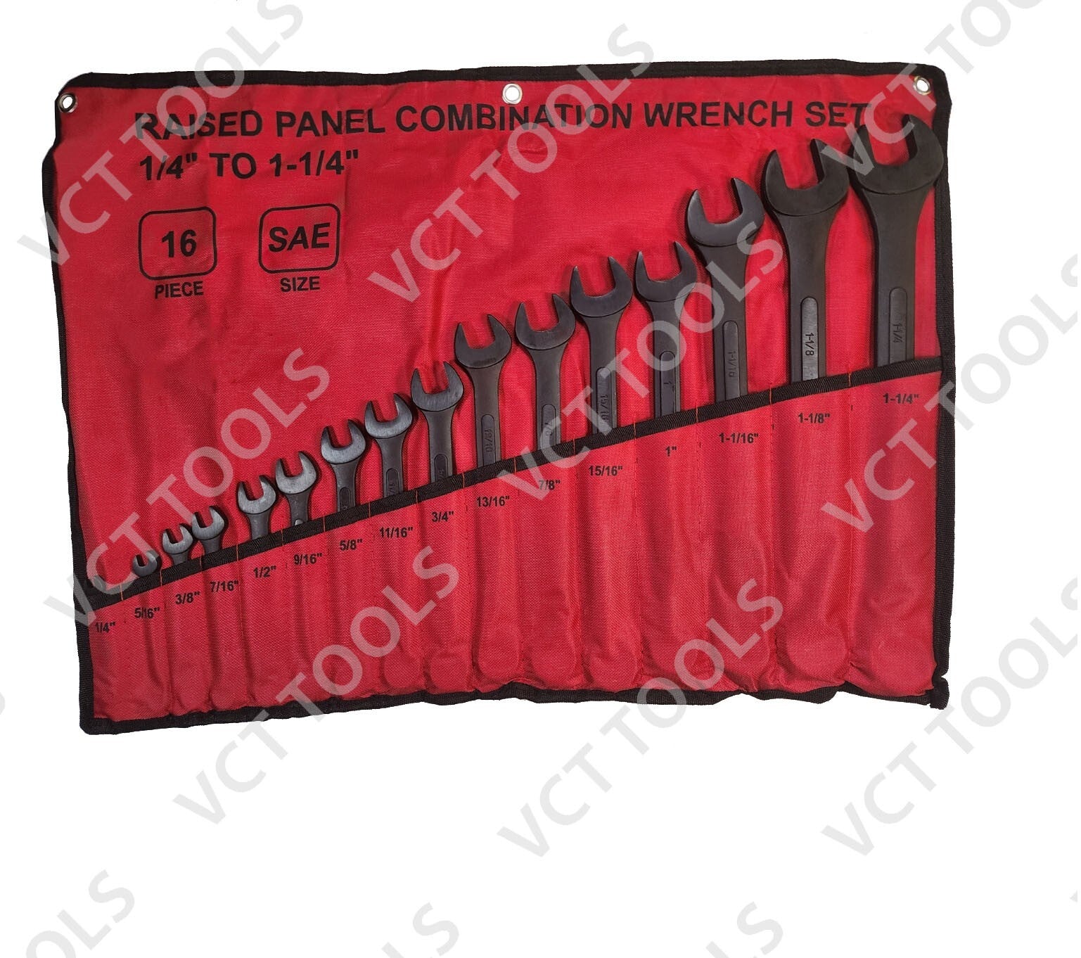 VCT 16pc Combination Wrench Set 12-Point SAE
