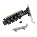 1* Brand New 4-port U.2 Nvme Expansion Card For Pci-e X4/x8/x16 For