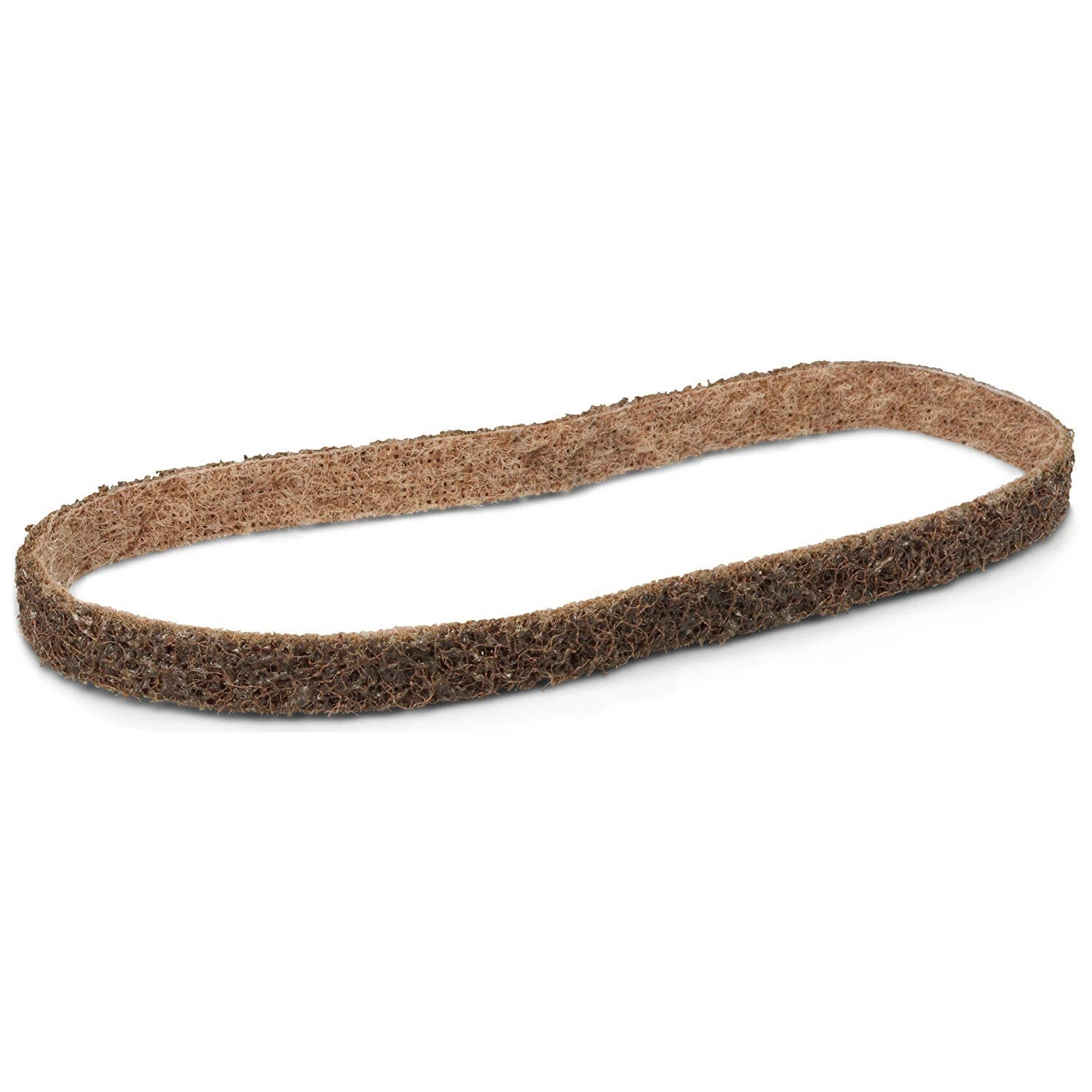 1/2" x 18" Surface Conditioning Non Woven Sanding Belts Kit Tan-Coarse - 10 PACK
