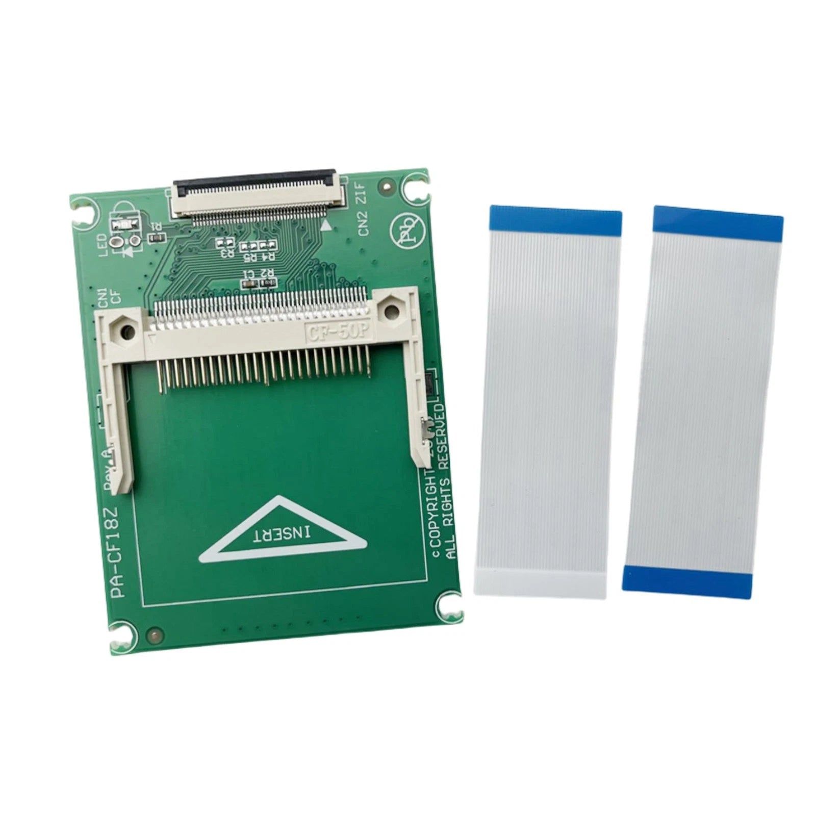 1* Cf Compact Flash Memory Card To 1.8" Zif 40pin Ce Hdd Adapter