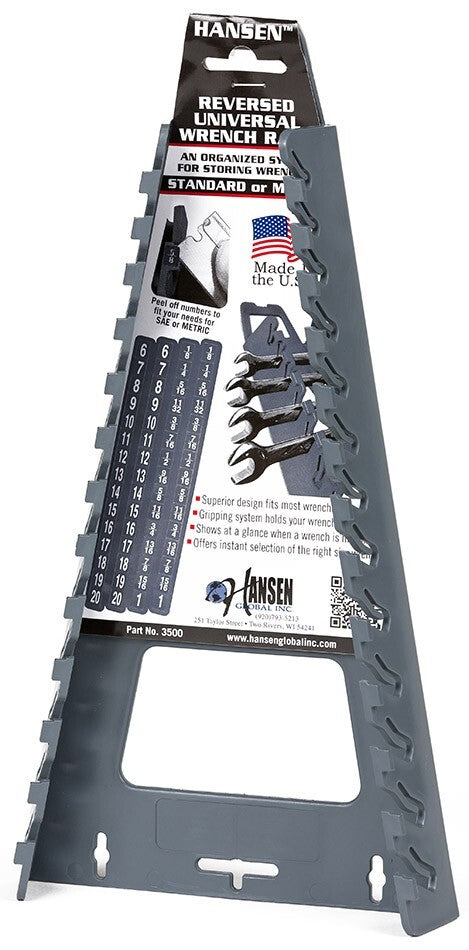 Hansen Universal Wrench Organizer Tray