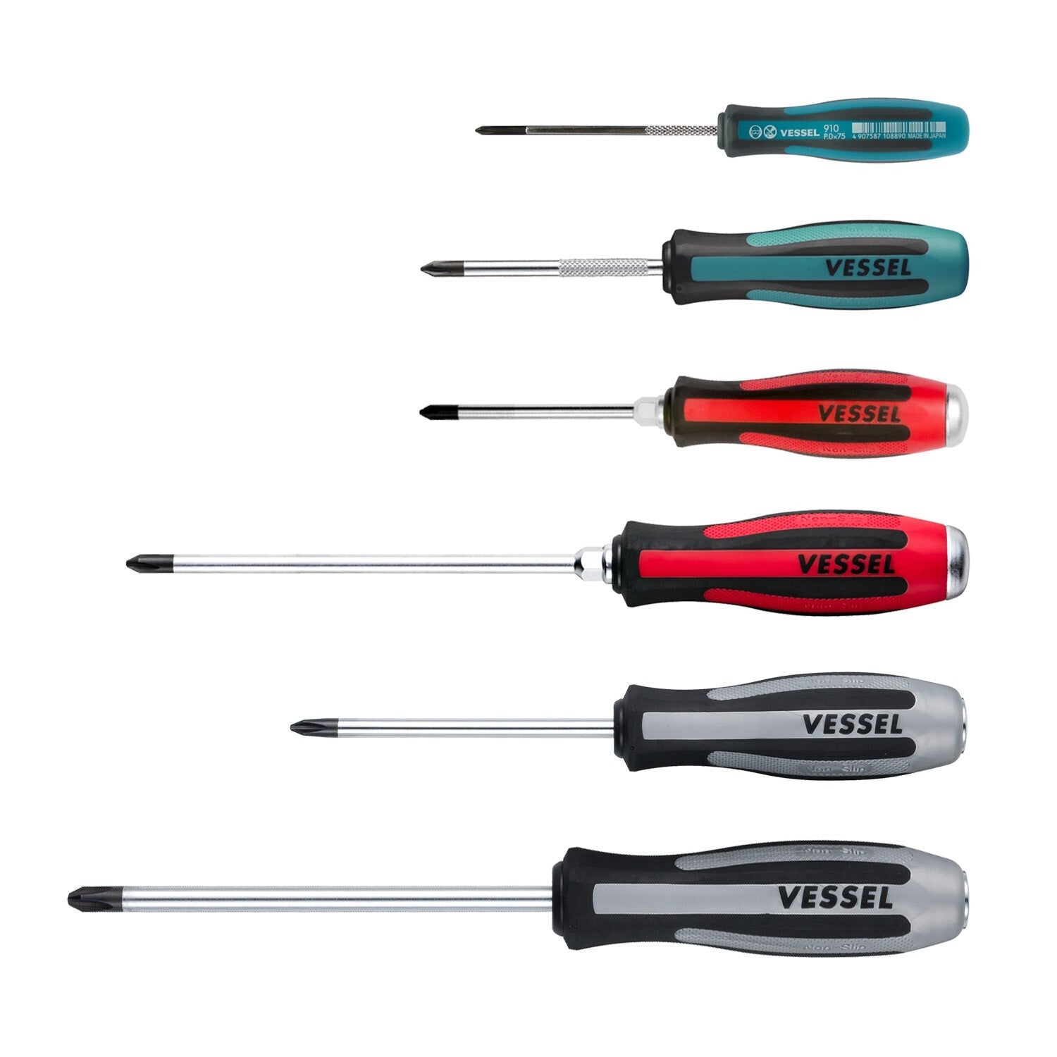 Vessel 6pc JIS Screwdriver Set