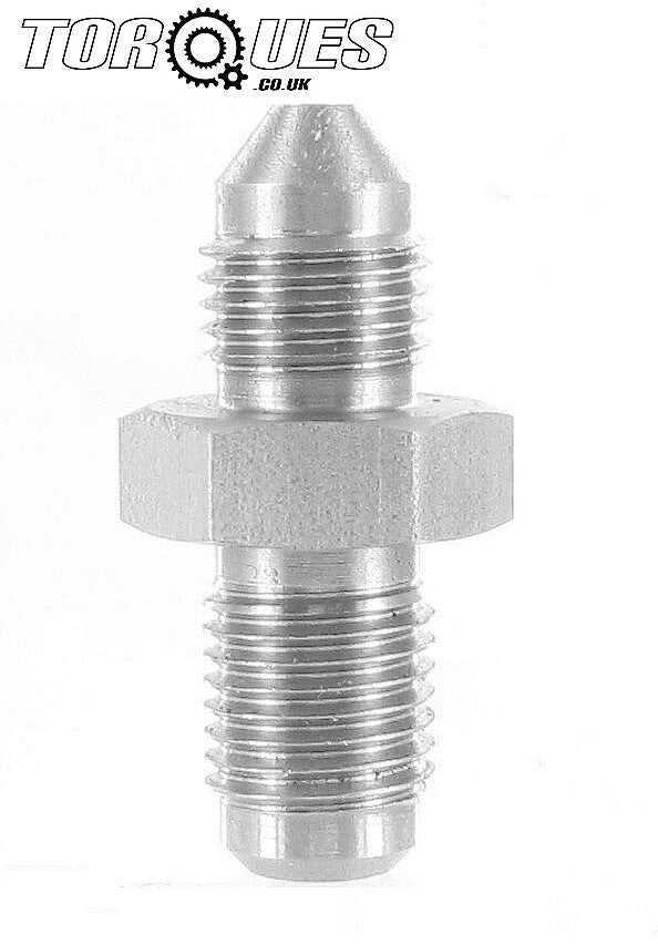 AN-4 ( 4AN AN04 ) M10x1.0 Metric Stainless Steel Convex / Dual Seat