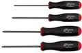 Bondhus 4pc Ball End Square Screwdriver Set