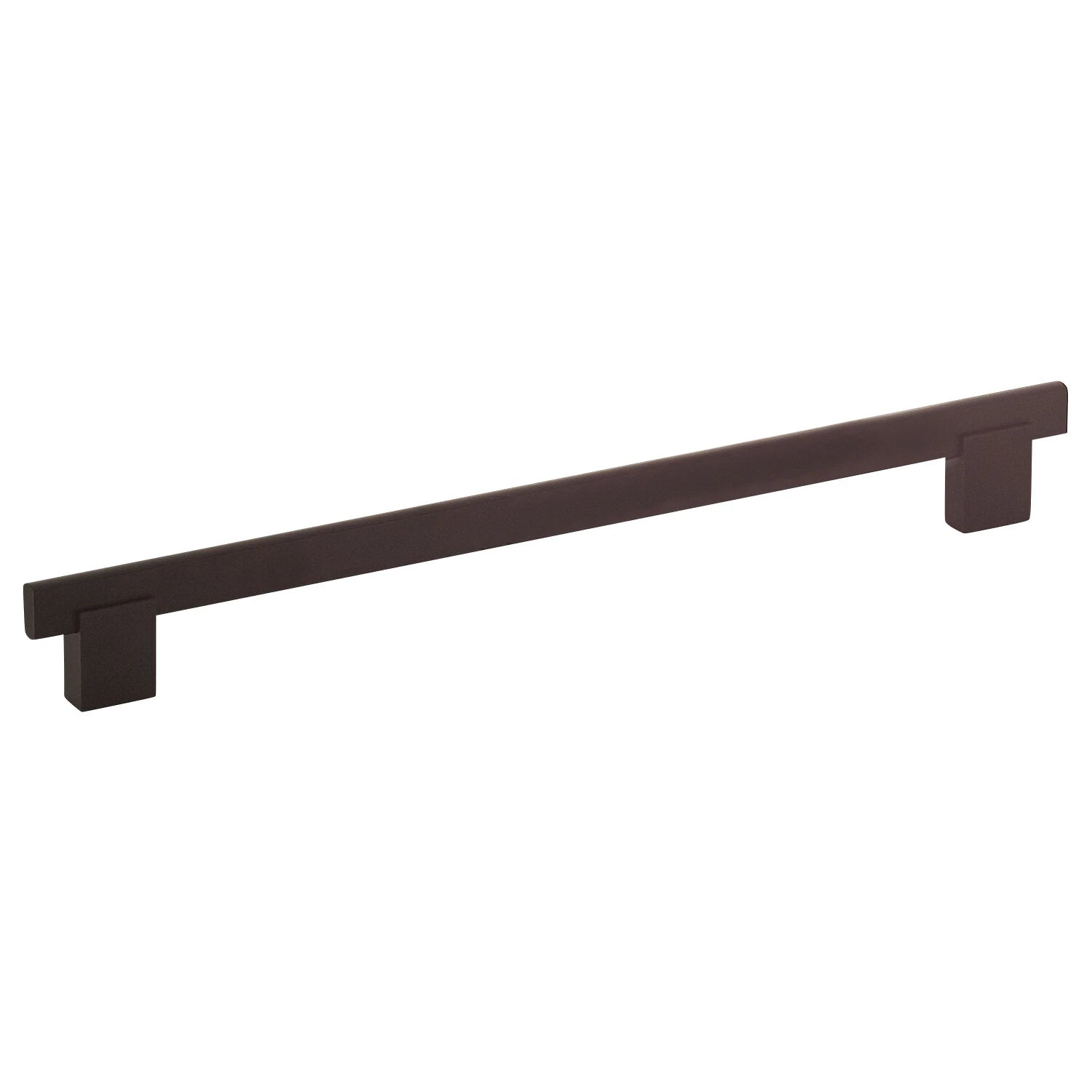 10-1/8" Center Matte Black Kitchen Cabinet Drawer Handle Pull 11-3/8"
