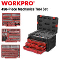 WORKPRO 450-Piece Drive Socket Set by WORKPRO