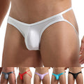 Mens Comfortable G Strings Breathable Nylon Spandex Open Butt