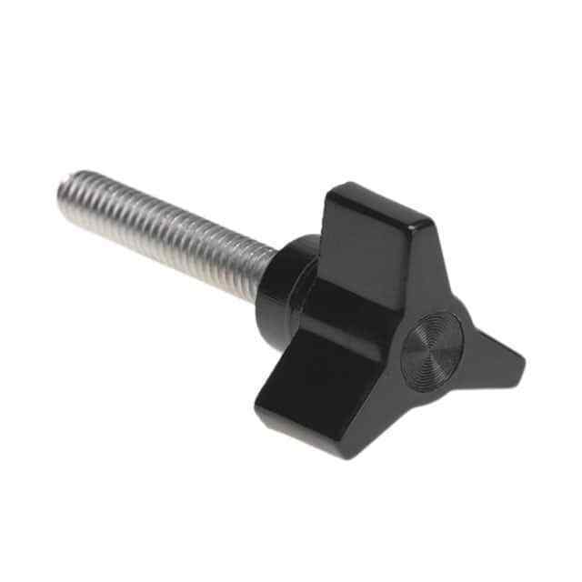 3 Arm Plastic Knob 1/4-20