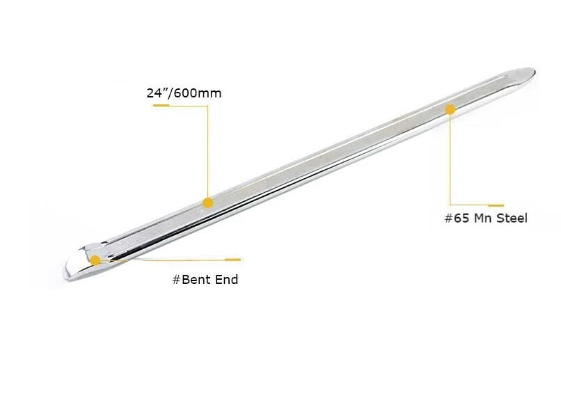 28"/700mml Bent Type Tire Lever Pry Bar Levering Car Rims Tyre Remover