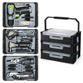 WORKPRO 43PC Cordless Lithium-ion Drill Driver and Toolbox 2.0Ah Power Drill Set