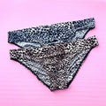 Men Underwear Mens Brief Leopard Print Briefs Lightweight Sexy