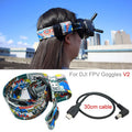 Elastic Head Strap Elastic Band Headband/30cm Cable For Dji Fpv