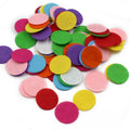 New Round Felt Fabric Pad Patches Non Woven Fabric Flower Accessories