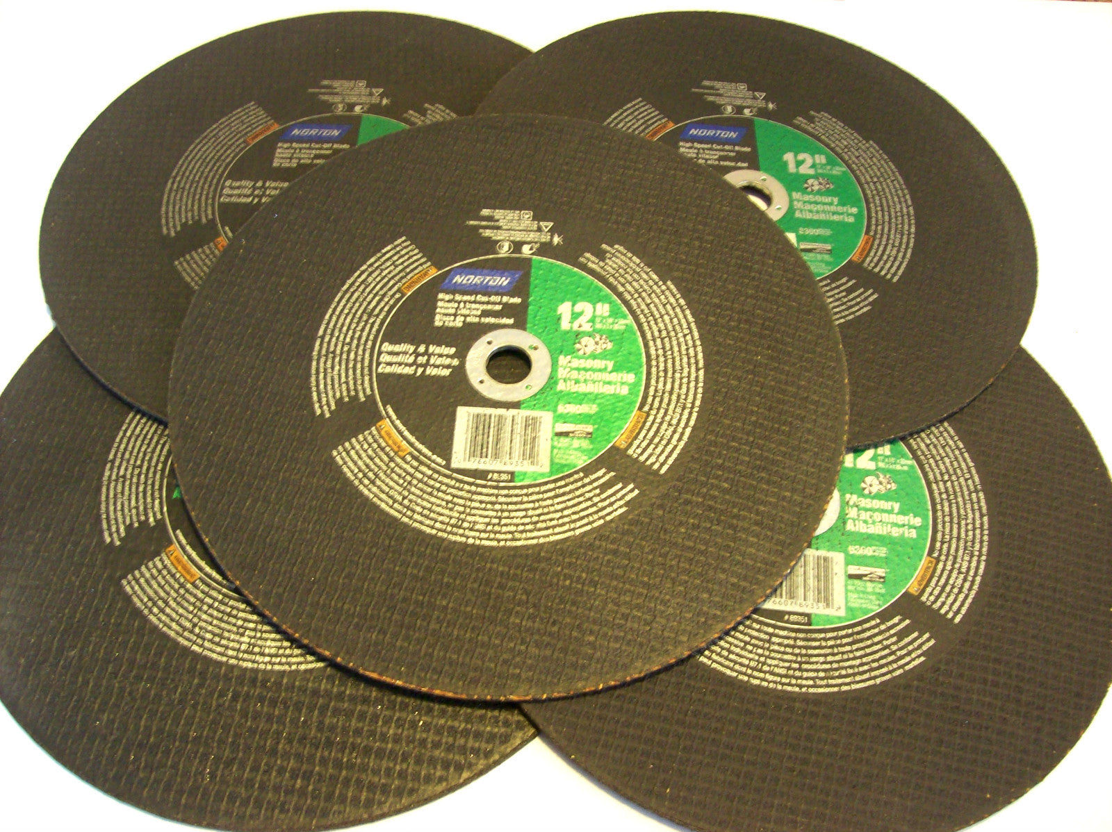 Norton 12" Gas Saw Cut Off Wheel Blade