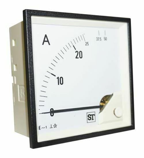 Sifam Tinsley 25A Analogue Panel Ammeter