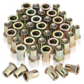 WORKPRO 150Pcs Rivet Nuts Zinc Plated Carbon Steel by WORKPRO