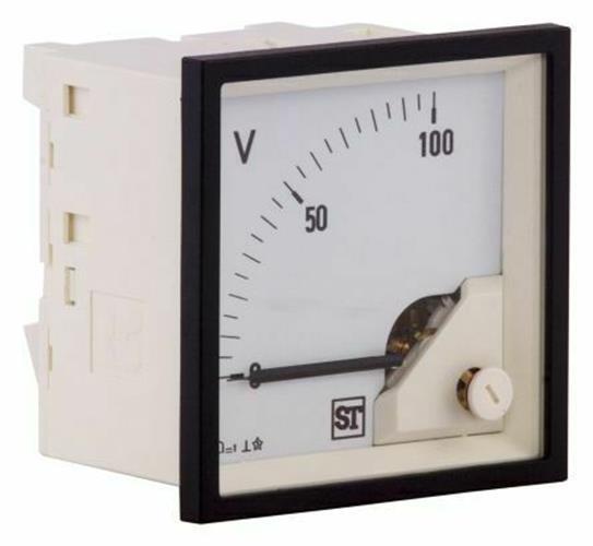 Sifam Tinsley DC Analogue Voltmeter 100V